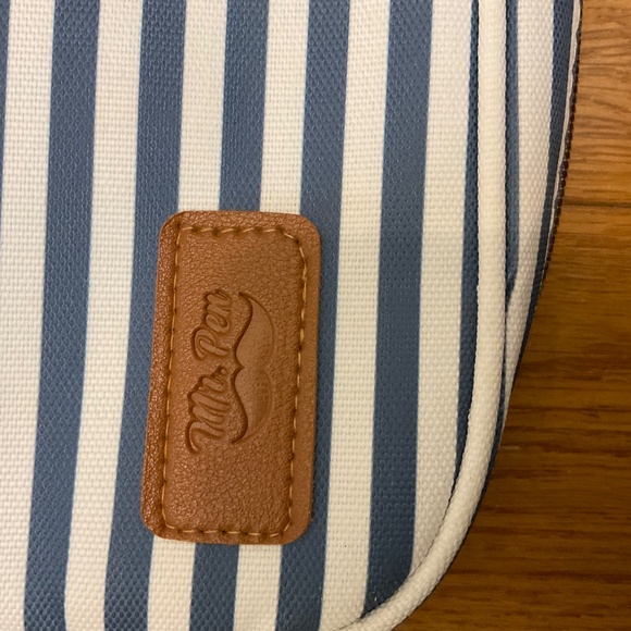 Mr. Pen Blue and White Stripe Bible or Book Bag - Picture 6 of 6